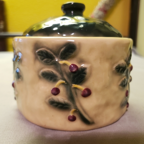 Vinta Sugar Bowl Big Sky Carver With Lid Stoneware - Picture 10 of 10